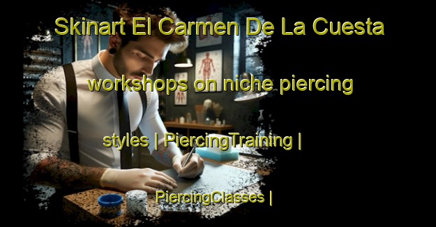 Skinart El Carmen De La Cuesta workshops on niche piercing styles | PiercingTraining | PiercingClasses | SkinartTraining-Mexico